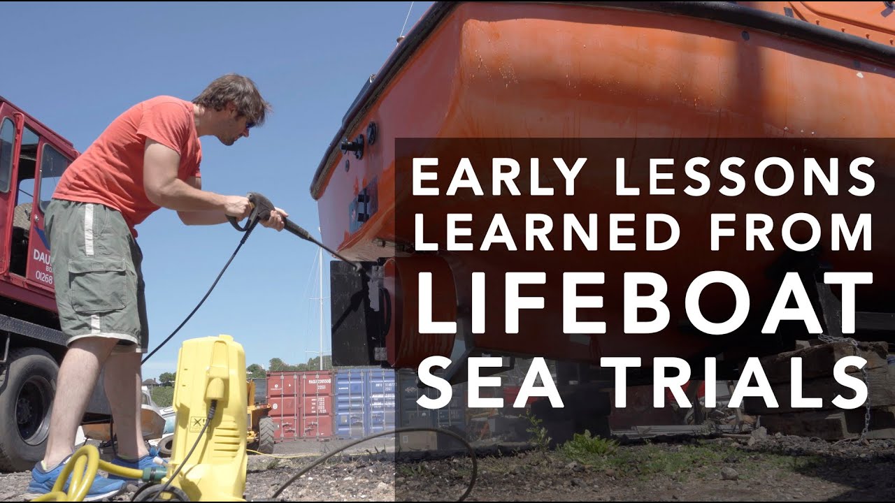 Lifeboat Conversion Ep21: First improvements following sea trials [4K]