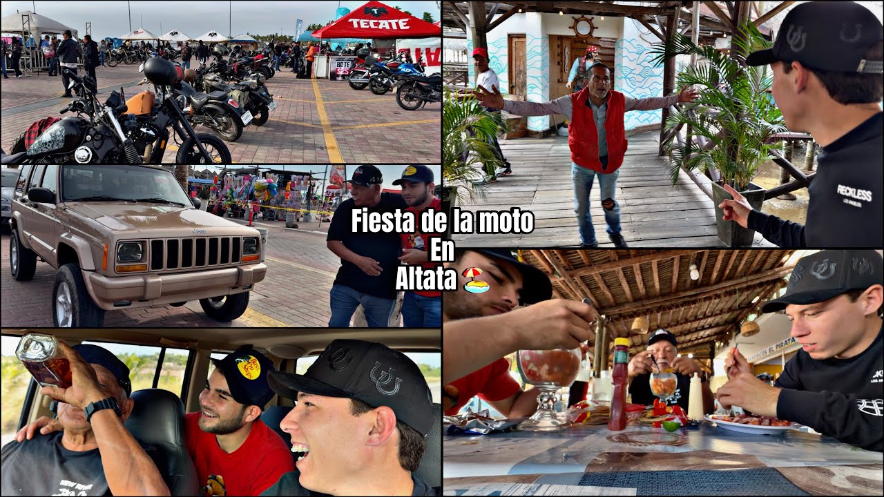 DESPUÉS DE MUCHO TIEMPO SIN IR AL TATA FUIMOS ALA FIESTA DE LA MOTO Y ASI SE PUSO ‼️🏖️