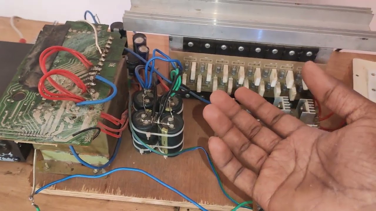 1600 watt pa amplifier make/prathapaudios jalakandapuram #dj #soundamplifier