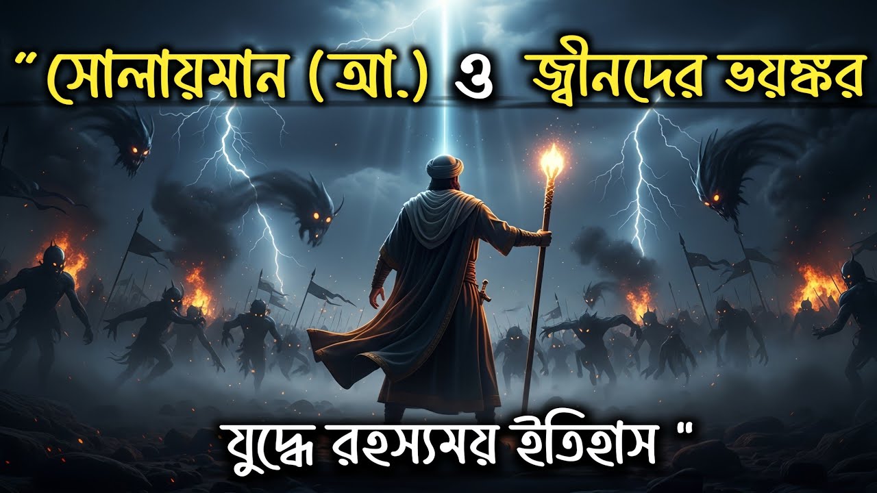 “সোলায়মান (আ.) ও জ্বীনদের ভয়ঙ্কর যুদ্ধে রহস্যময় ইতিহাস – Journey By Islam Bangla” 