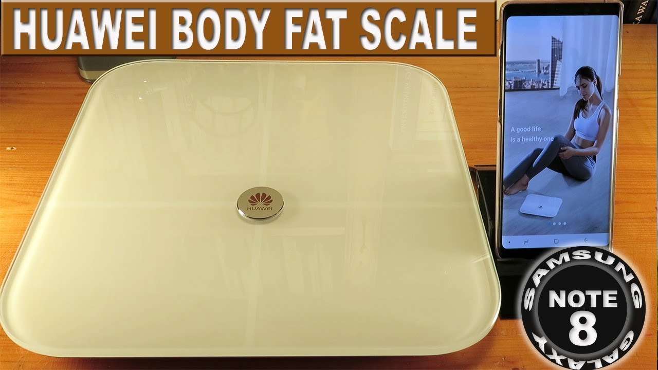 Huawei Body Fat Scale, pair your phone and review (AH-100)