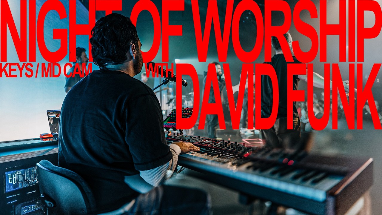 KEYS + DRUMS cam | worship night with @thedavidfunk_