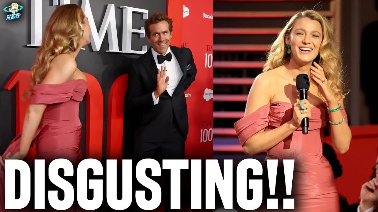 UNBELIEVABLE! Blake Lively & Ryan Reynolds Give DELUSIONAL Speech At Time 100 Gala