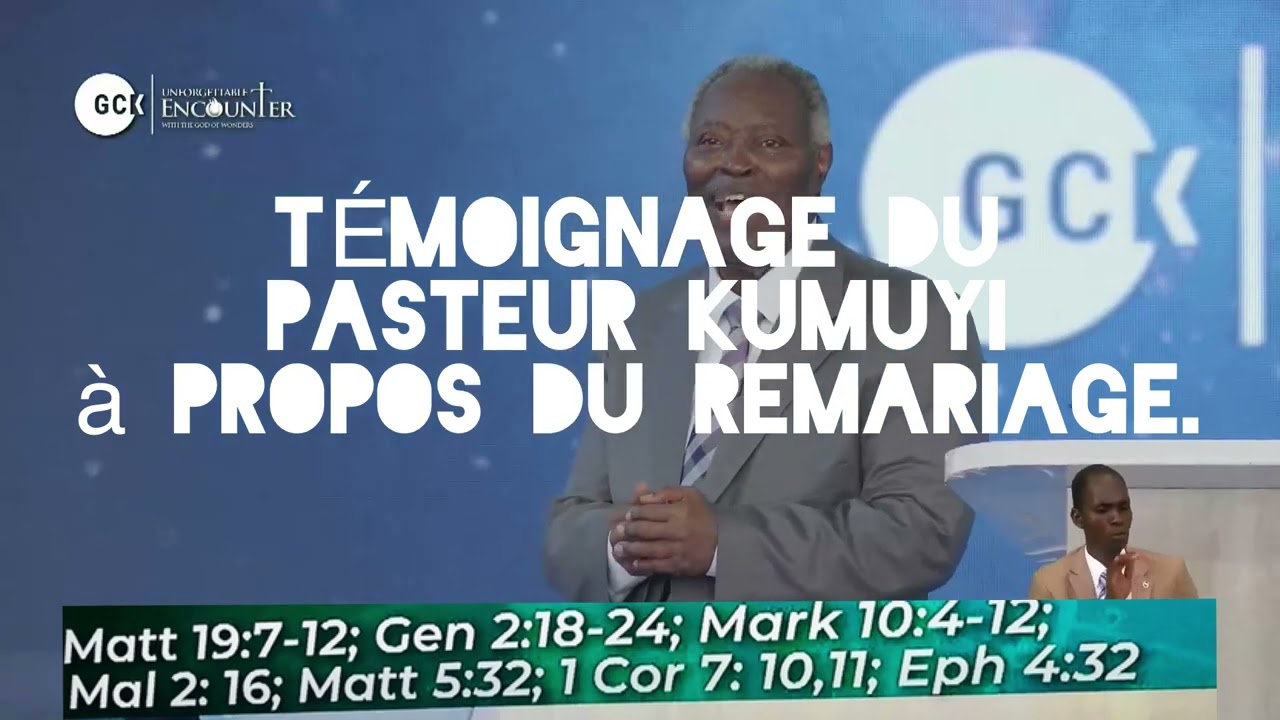 La déposition du past KUMUYI.W au sujet du remariage.