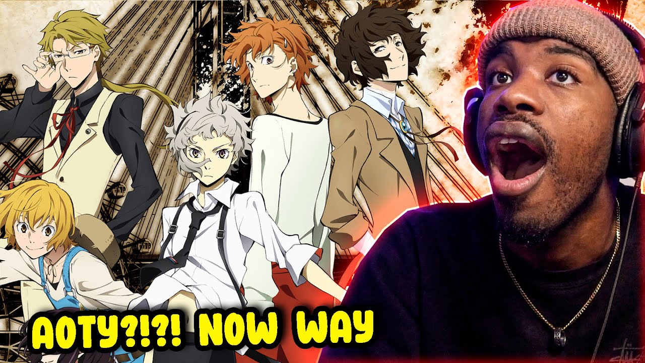 THIS WAS ANIME OF THE YEAR?! Bungo Stray Dogs All Openings & Endings (1-5) Reaction