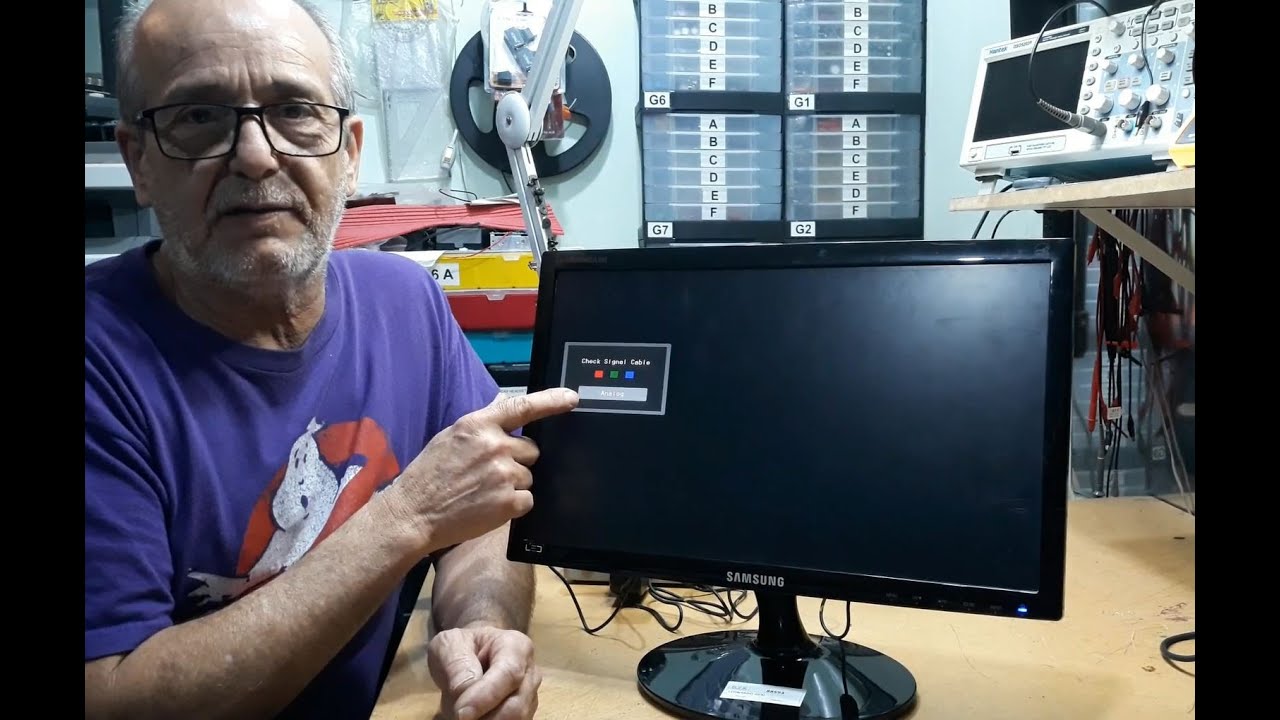 #27 - Reparo em monitor Samsung S19A300B
