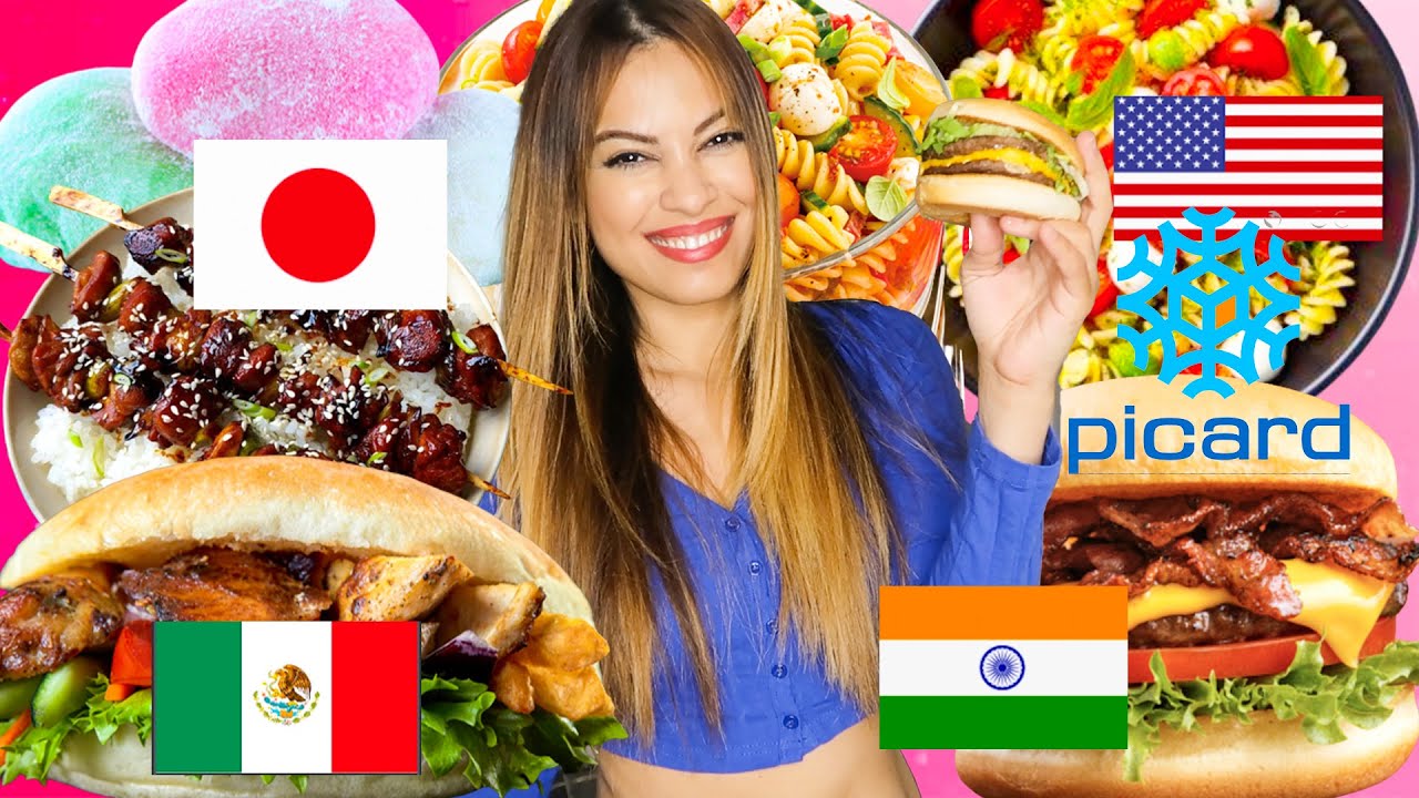 JE TESTE LA CUISINE DU MONDE PICARD ! ( MOCHIS , PÂTES AUX TRUFFES , BURGER , EMPANADAS , PIZZA ..)