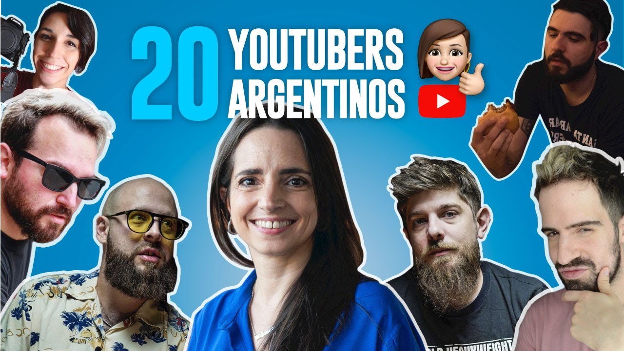 📺 TOP 20 Canales de YOUTUBE Argentinos 🇦🇷 para descubrir en la cuarentena 😷 | Más famosos