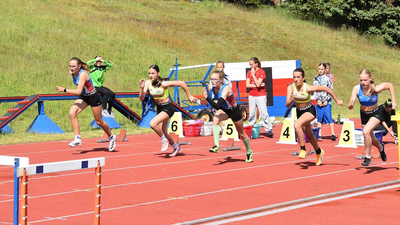 Oblastní mistrovství družstev mladšího žactva Chodov 2025  #atletika