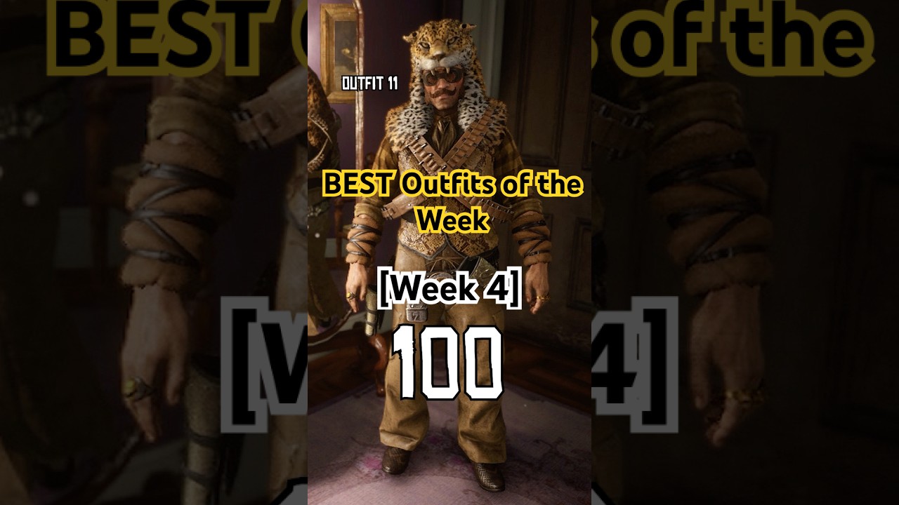 RDR2: BEST Community Outfits [Week 4] #reddeadredemption2 #rdr2 #reddeadonline #rdo #rockstargames