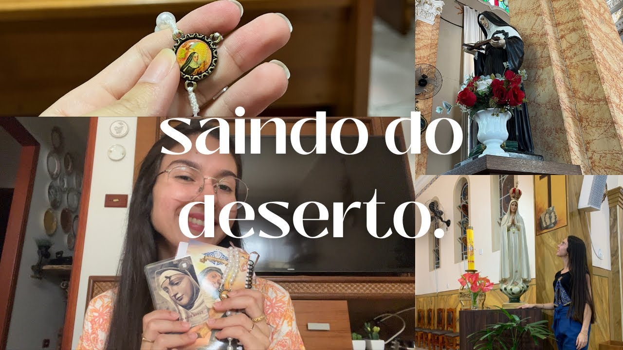 SAINDO DA FRIEZA ESPIRITUAL E ME TORNANDO DEVOTA DE SANTA RITA