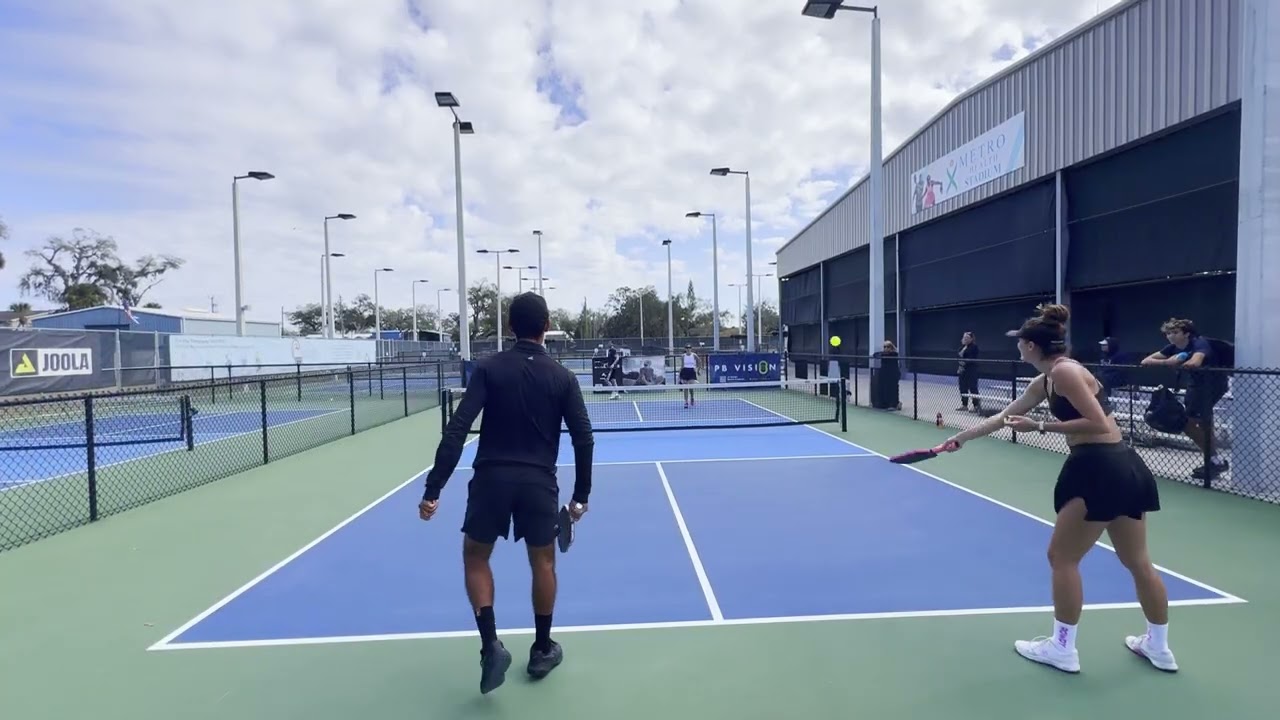 Brickwall Moneyball Daytona Mixed Doubles - Hanna and Michael vs Fede and Cass