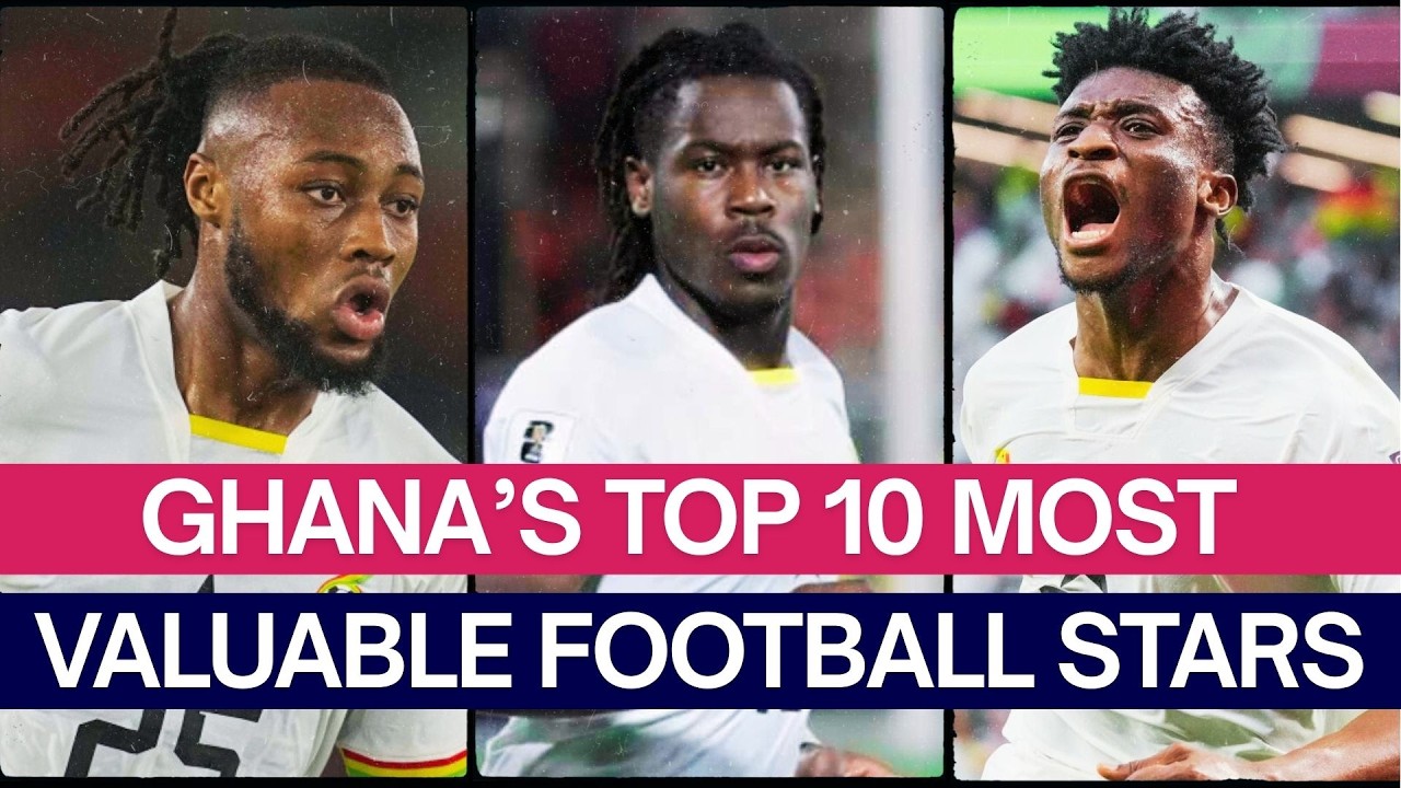 Ghana&rsquo;s Top 10 Most Valuable Players | March, 2026