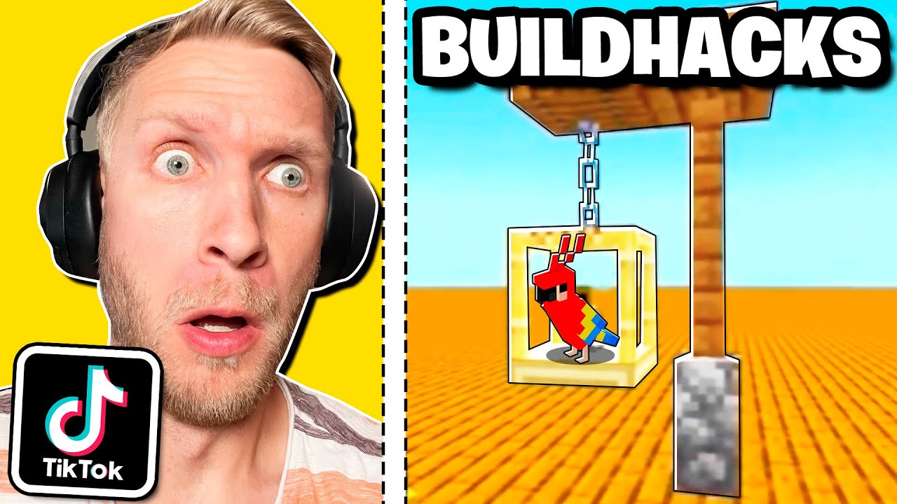 Tester TIKTOK Minecraft BUILDHACKS