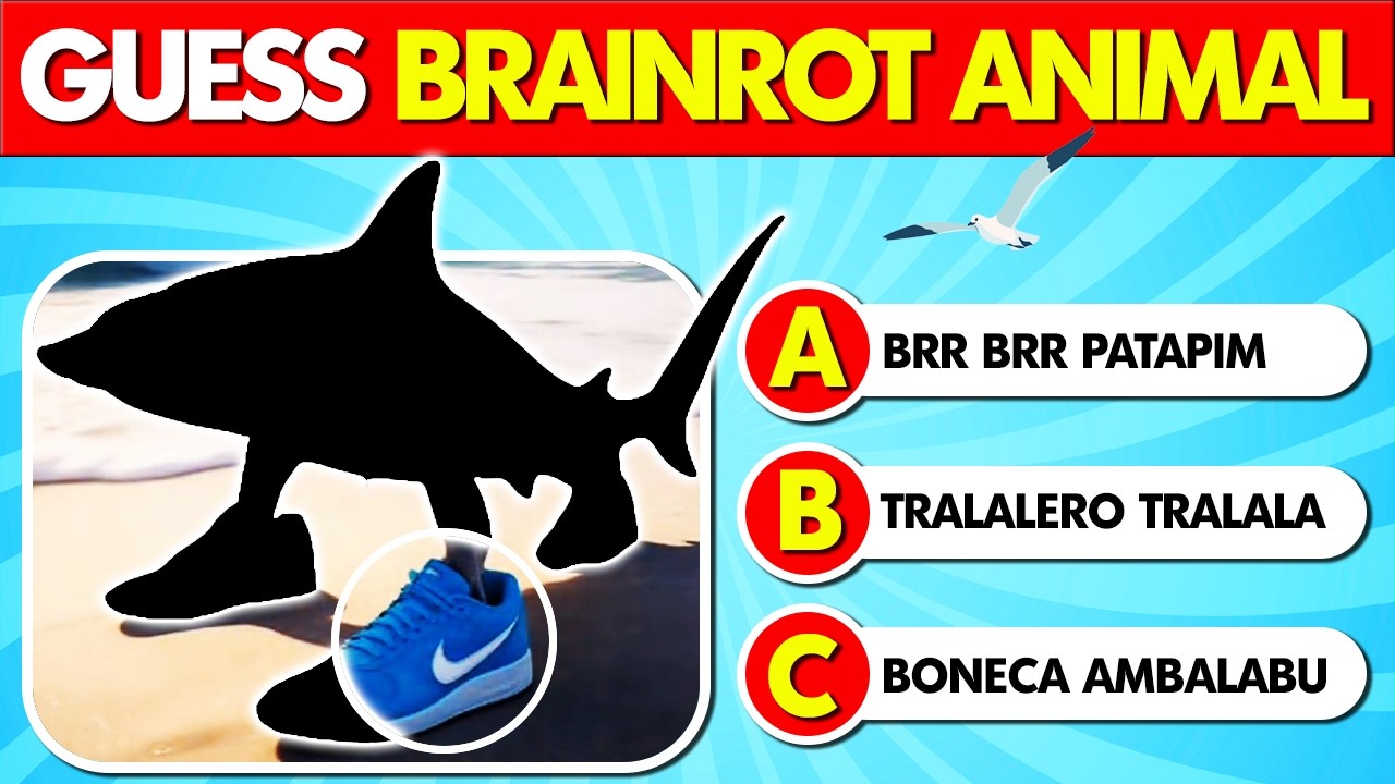 Guess Italian Brainrot Animal by One Clue | Fail This Quiz if You Dare