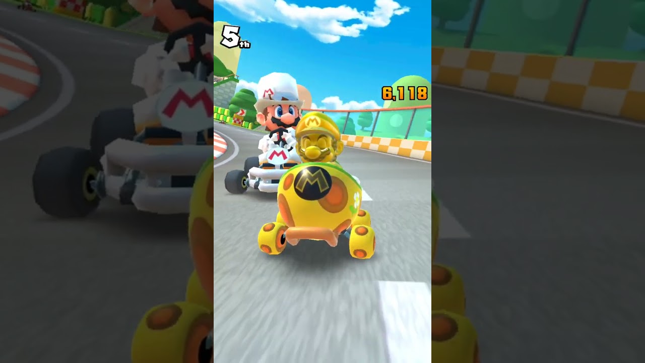 Isabelle plays Mario Kart Tour with @trinityisabellasadventures9570.