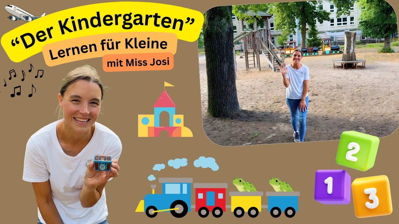 Entdecke den Kindergarten | Spass, Spiel & Abenteuer mit Miss Josi | Schatzsuche in der Kita Drushba