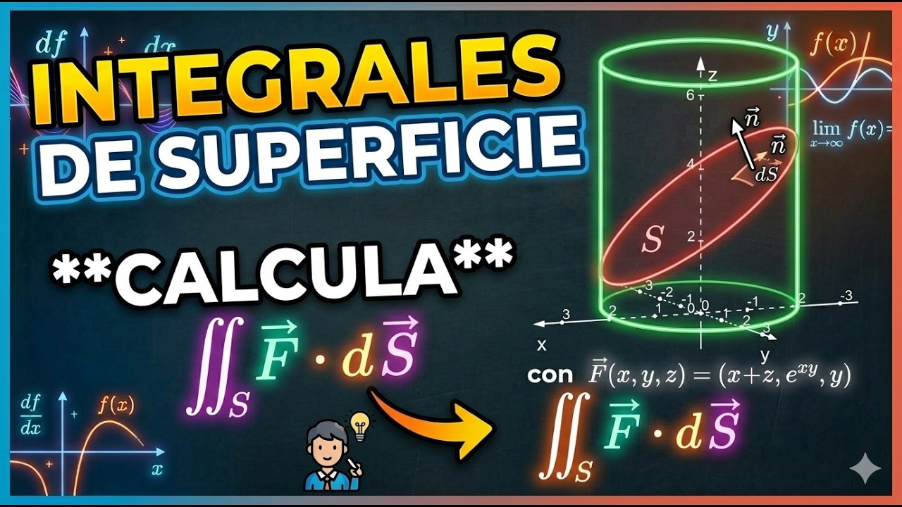 Integral de superficie de un campo vectorial