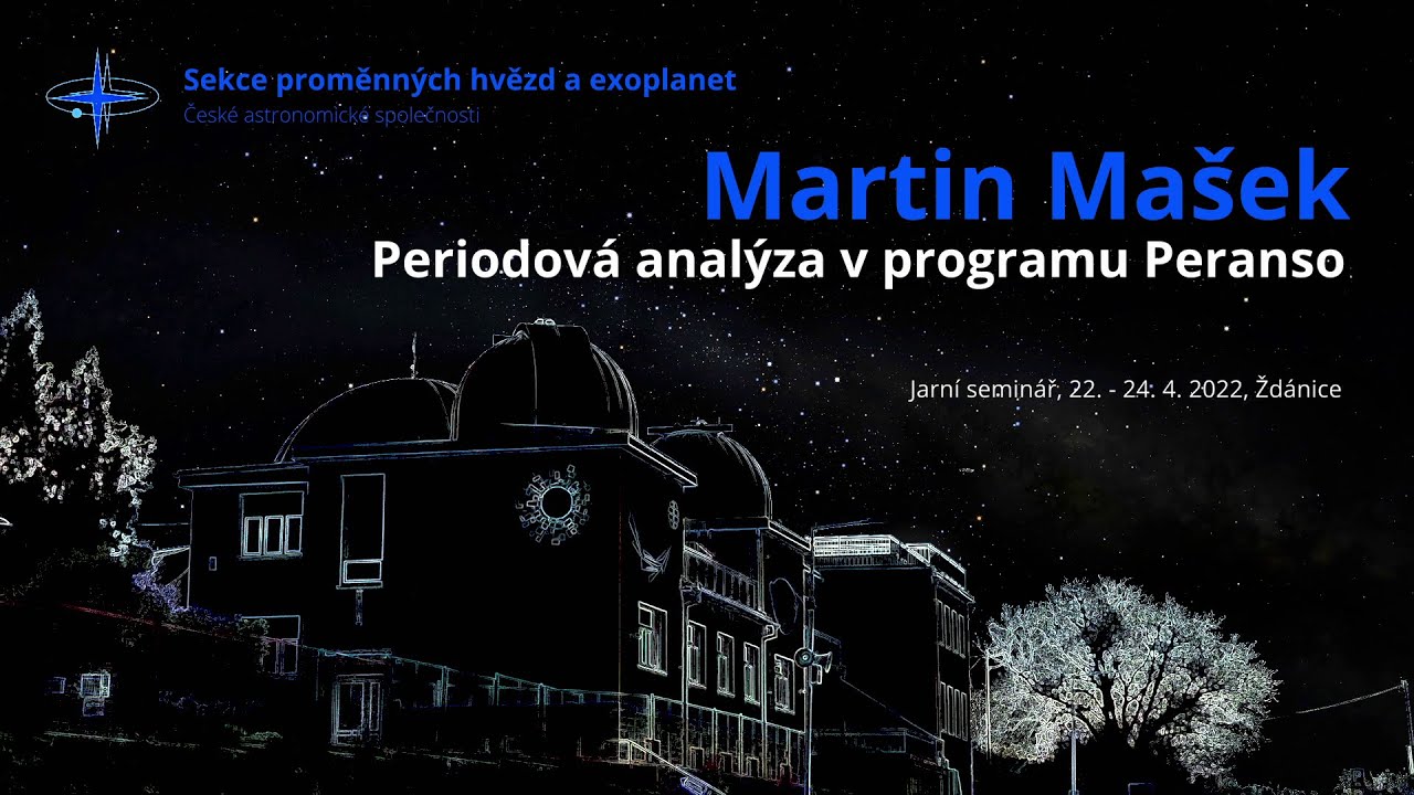 Martin Mašek: Periodová analýza v programu Peranso