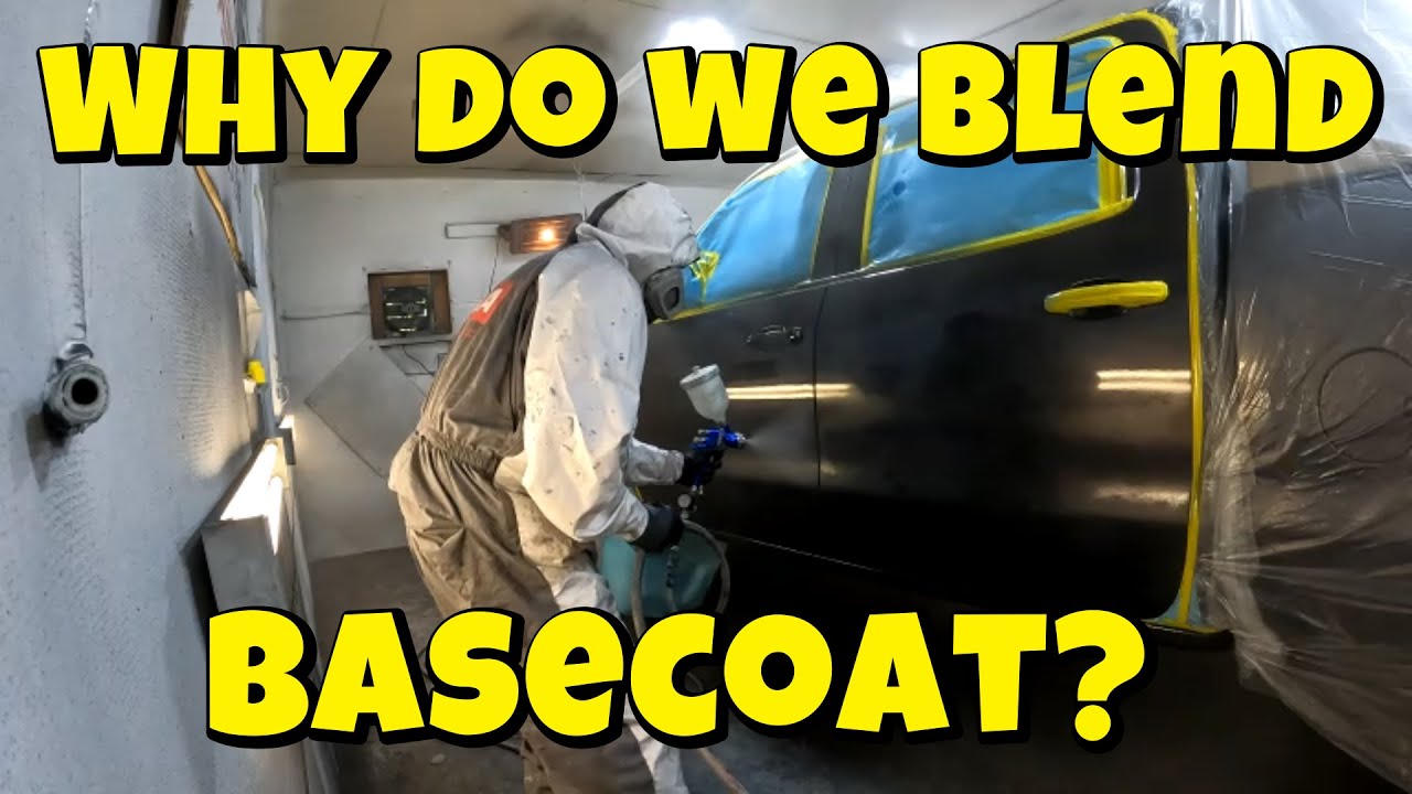 Some small repairs, and blending basecoat explained