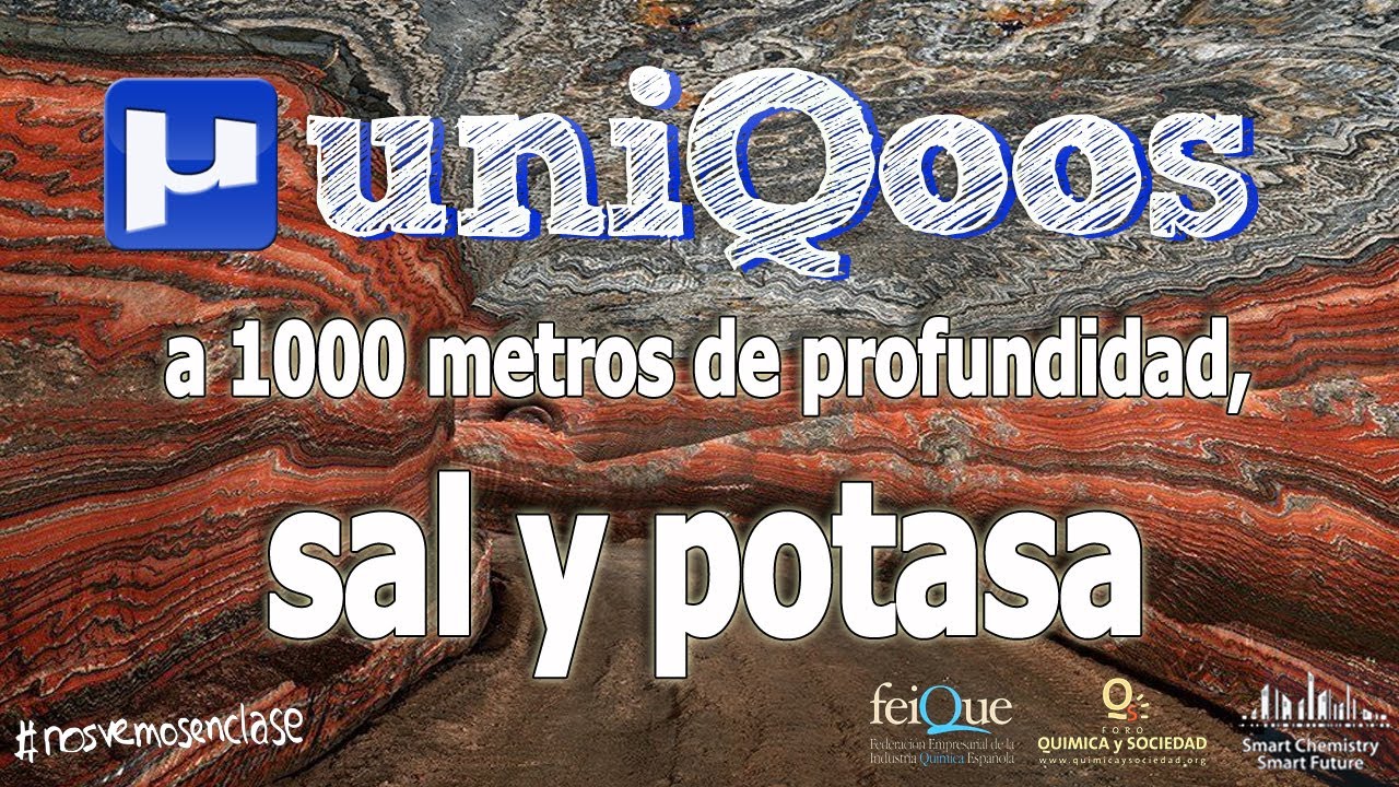 Química rumbo al centro de la tierra: sal y potasa a 1 kilómetro de profundidad
