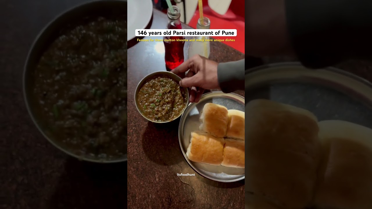 146 years old Parsi restaurant of Pune Address: Dorabjee & sons , camp , Pune