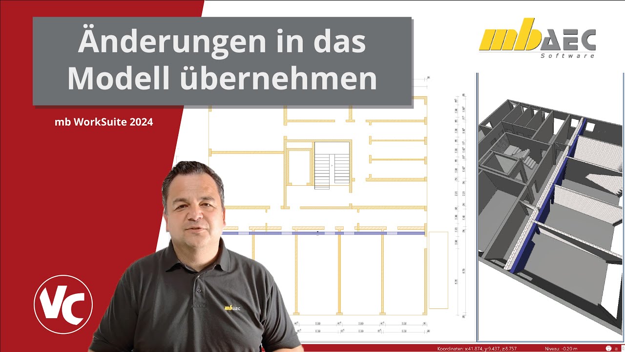 mbinar #24-07 - ViCADo: Änderungen in das Modell übernehmen (Level C)