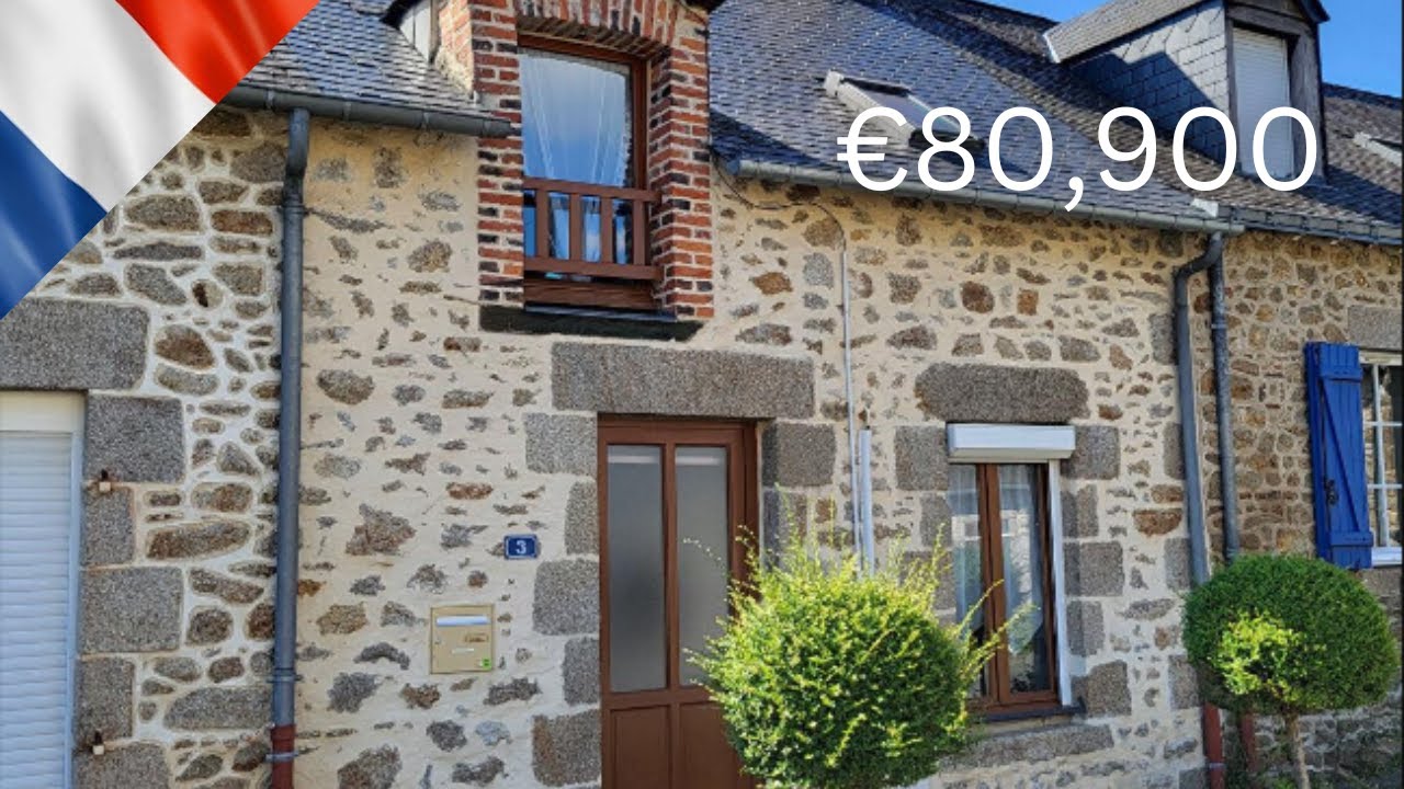 Deux-Evailles, Mayenne Pays-de-la-Loire France Maison 2 chambres 55m2 terrain 911m2