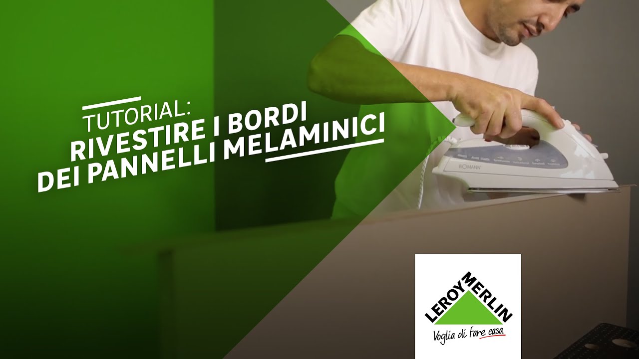 Come effettuare la bordatura dei pannelli melaminici | Leroy Merlin