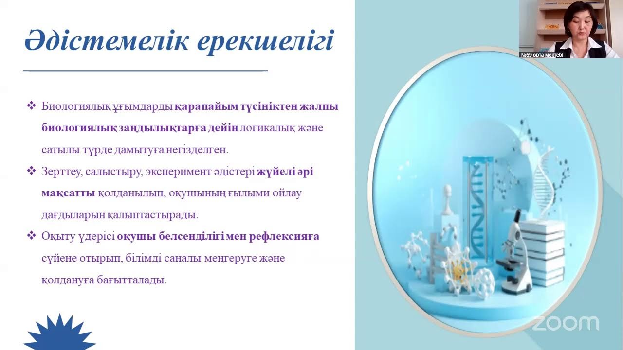 Zoom Meeting №69 орта мектебі