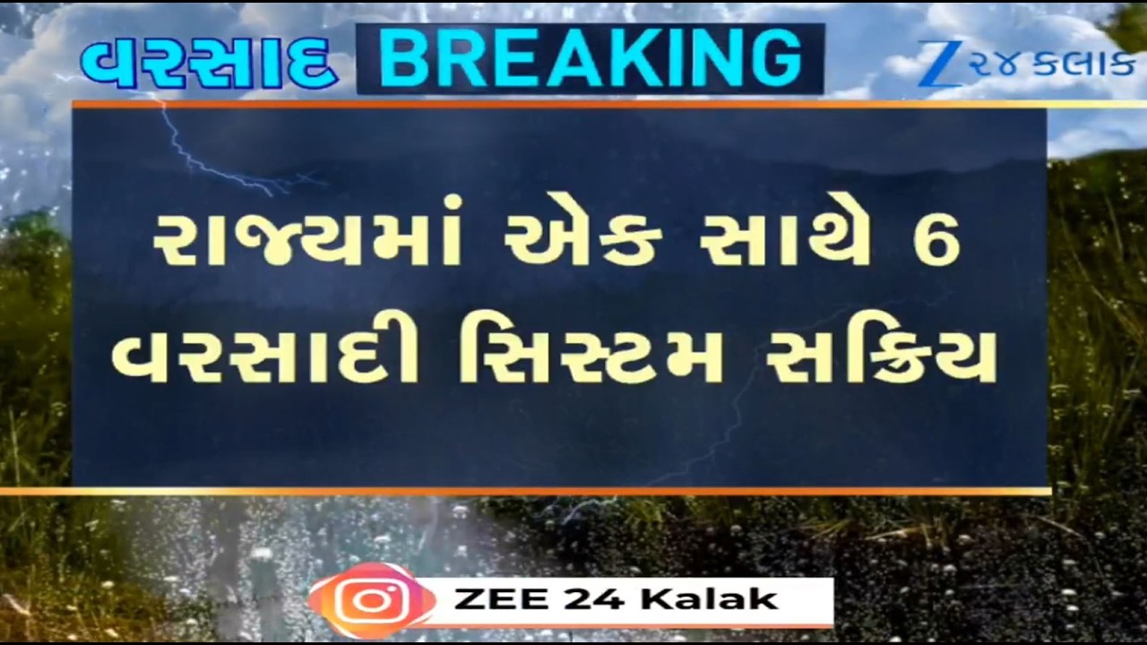 Six active monsoon systems to bring EXTREMELY heavy rainfall in Gujarat for next 48 hours: MeT Dept