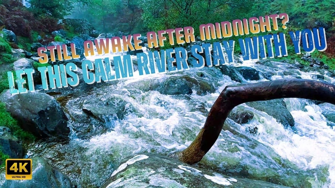 Still Awake After Midnight? Let This Calm River Stay With You