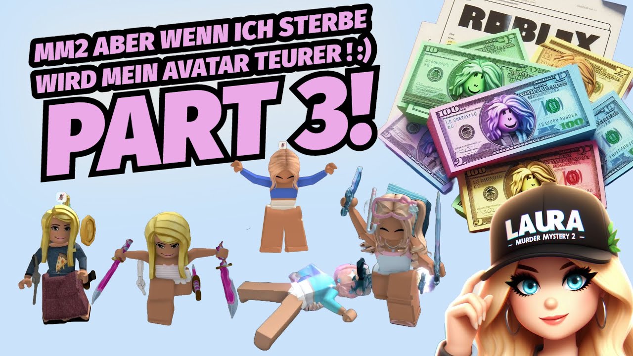 MM2 aber wenn ich sterbe wird mein AVATAR teurer ! :) Part 3