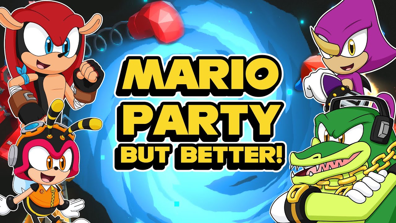 We're gonna FIGHT over for the Piston Cup and keys! - TEAM CHAOTIX PLAYS MARIO PARTY BUT BETTER