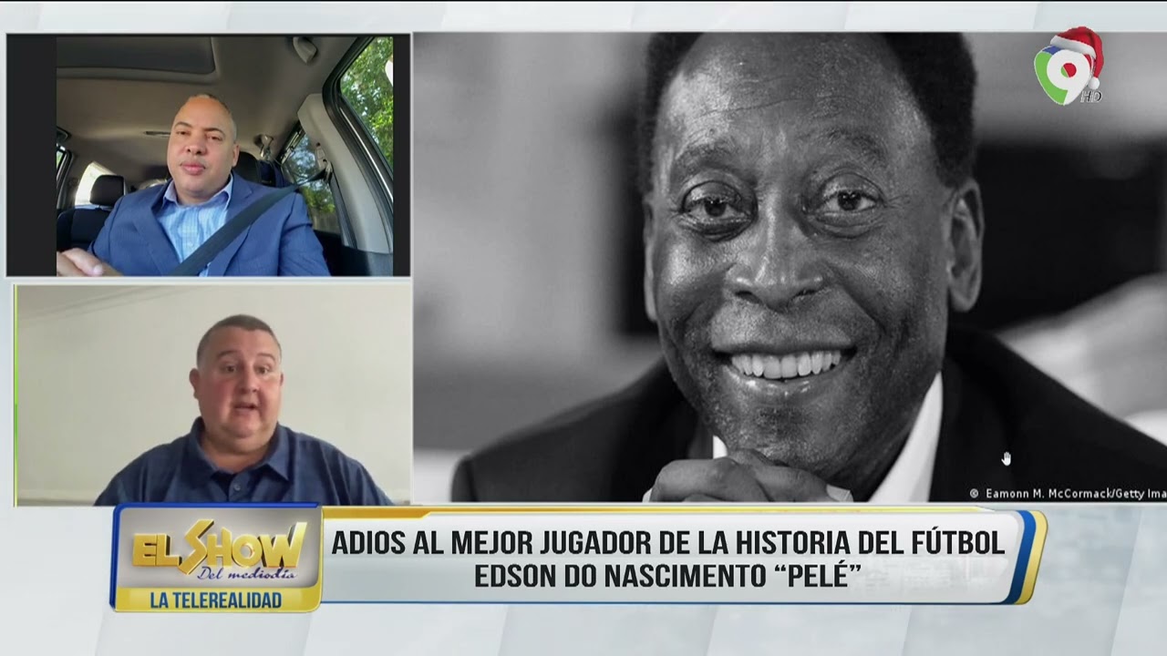 Adiós al mejor jugador de la Historia del Fútbol Pelé | El Show del Mediodía