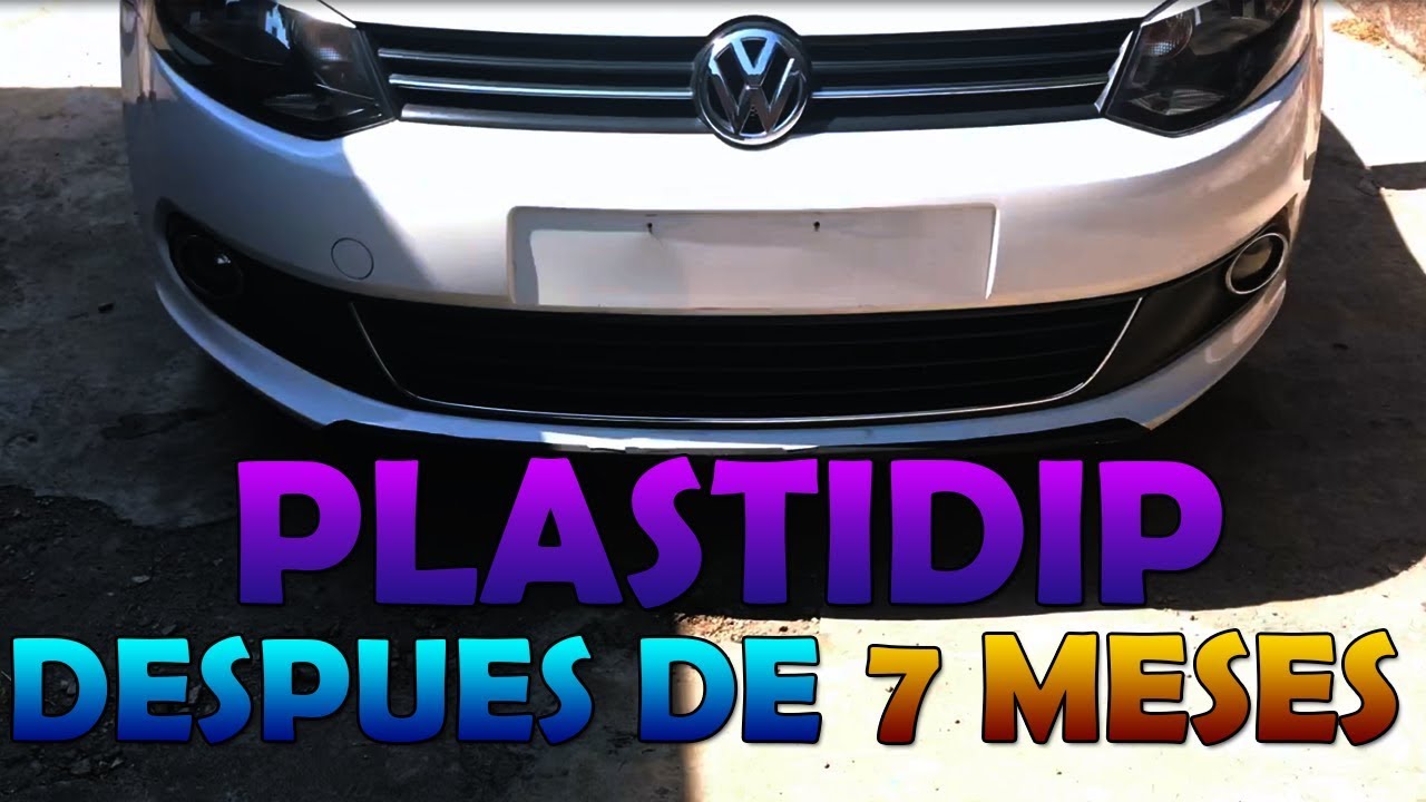 PLASTIDIP DESPUES DE 7 MESES DE USO - VENTO FALDONES - LivanderVW