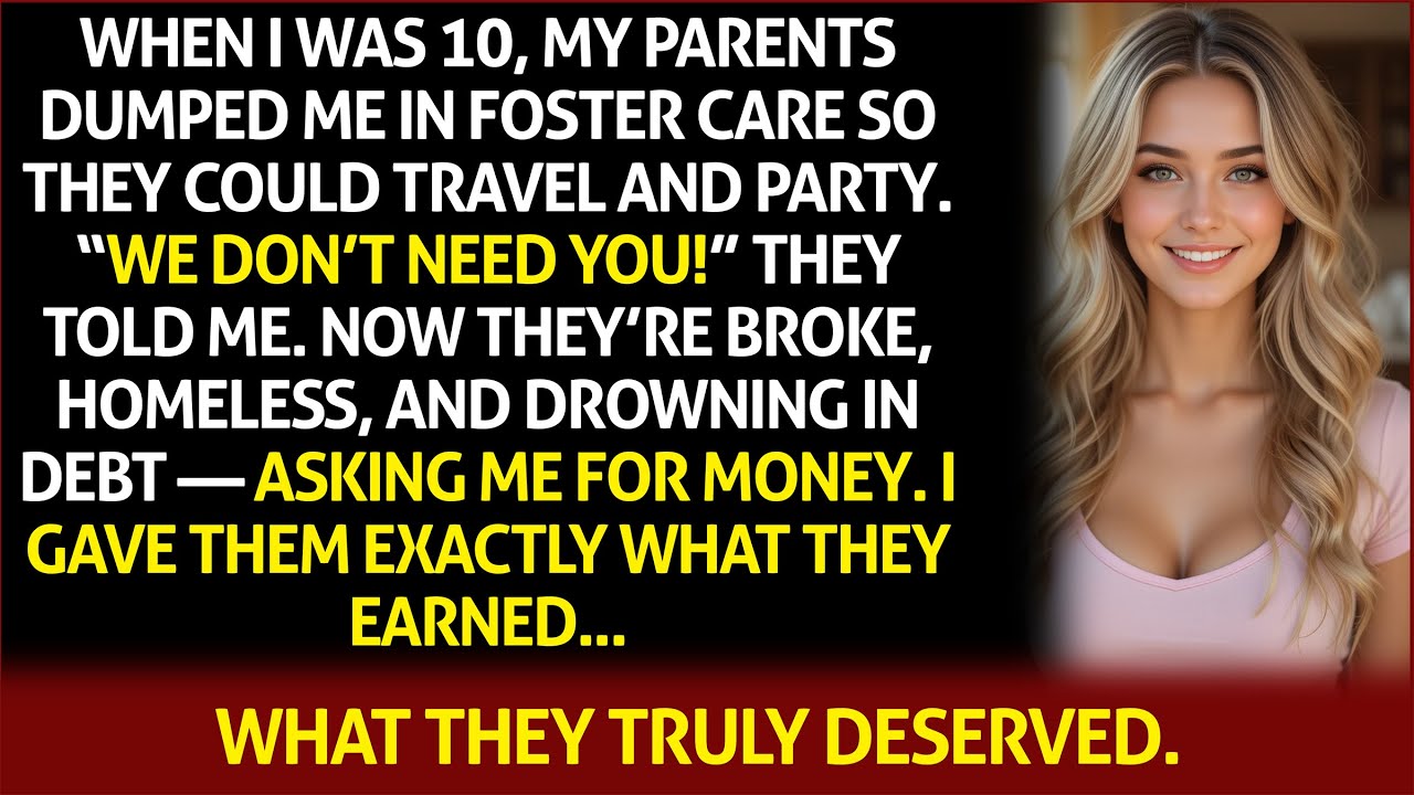 My Parents Abandoned Me at 10 to Chase Luxury&mdash;Now They're Homeless and I'm Thriving