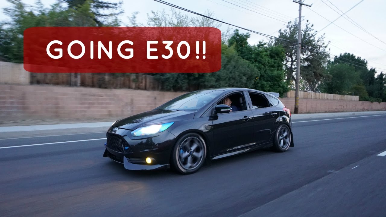Should You E30 Your Ford Focus ST?? (FULL VIDEO THIS TIME)