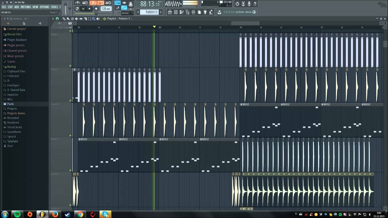 FLstudio12|Eiffel 65-Blue (Da Ba Dee)|Remake by Jan Warin +FLP