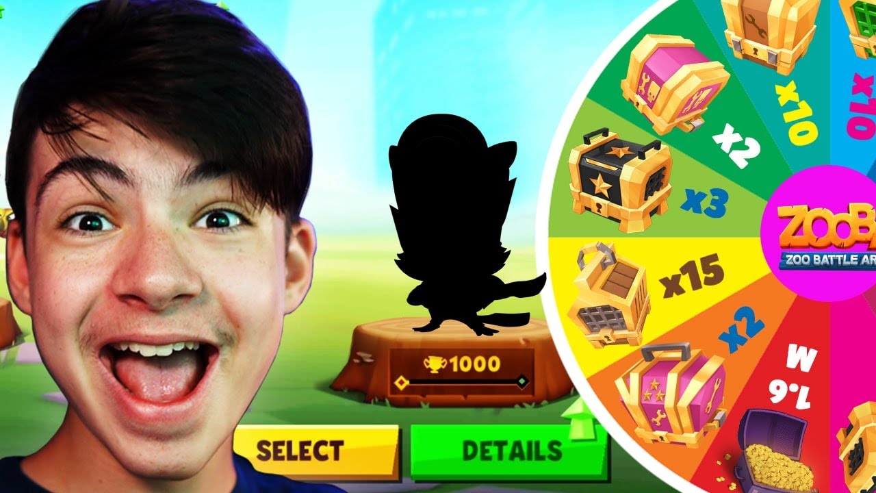 RANDOM WHEEL OF CRATES & REWARDS in Zooba