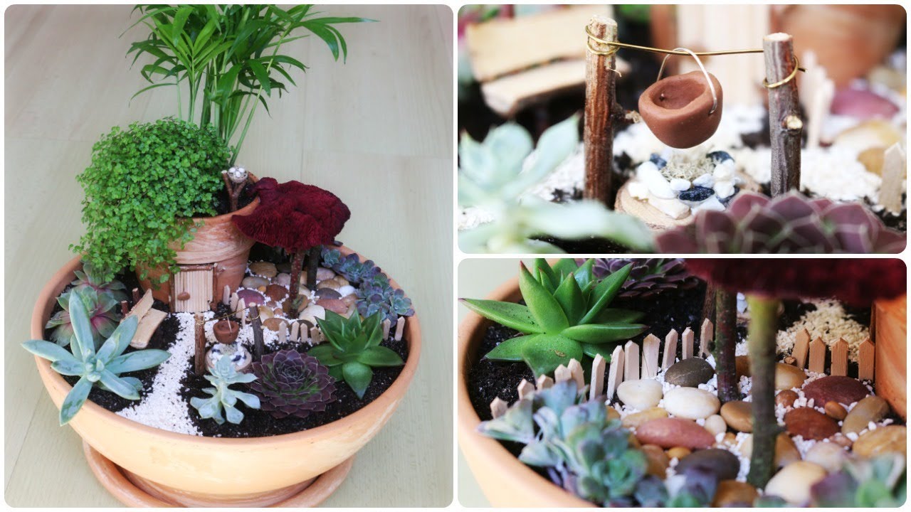 Fairy Garden #5 * DIY * Minigarten im Topf