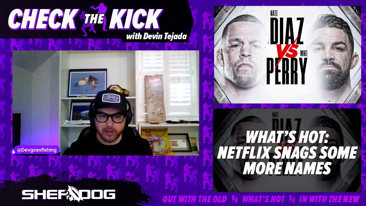 Nate Diaz and Platinum Mike Perry on Netflix REACTION | Check The Kick