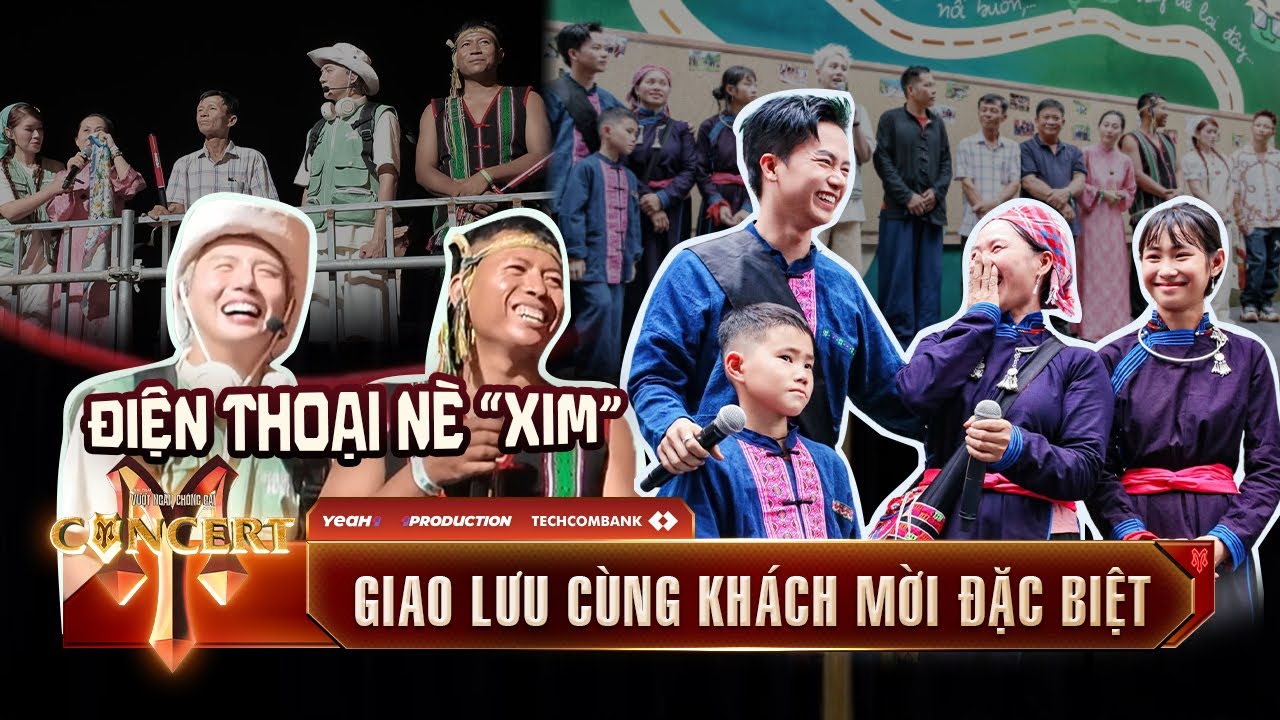 Gia đình Haha giao lưu tại Day7 Concert ATVNCG | Concert Anh Trai Vượt Ngàn Chông Gai
