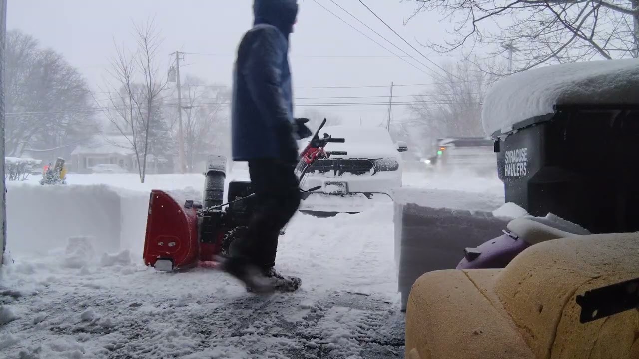 Syracuse New York - Snow storm Dec. 2025
