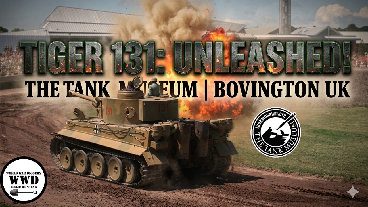 Discovering History: A Tour of The Tank Museum Bovington | WWII Tanks & Armoured Warfare