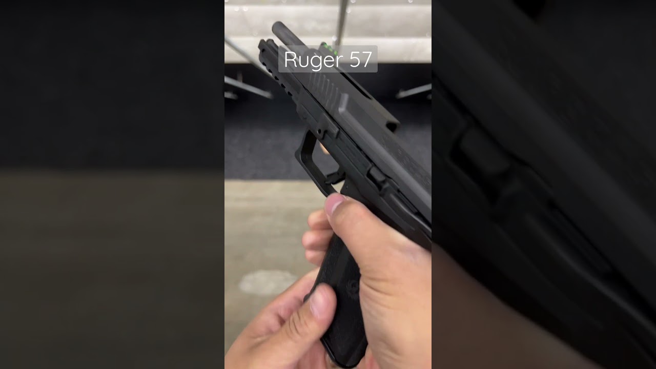 The Choice for CQB - Ruger-57 5.7x28mm Pistol #ruger #fn57