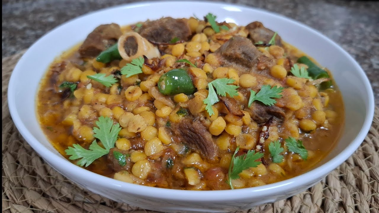 Chana Dal Gosht Recipe | Dal Goshat | Ammi's Cookbook 