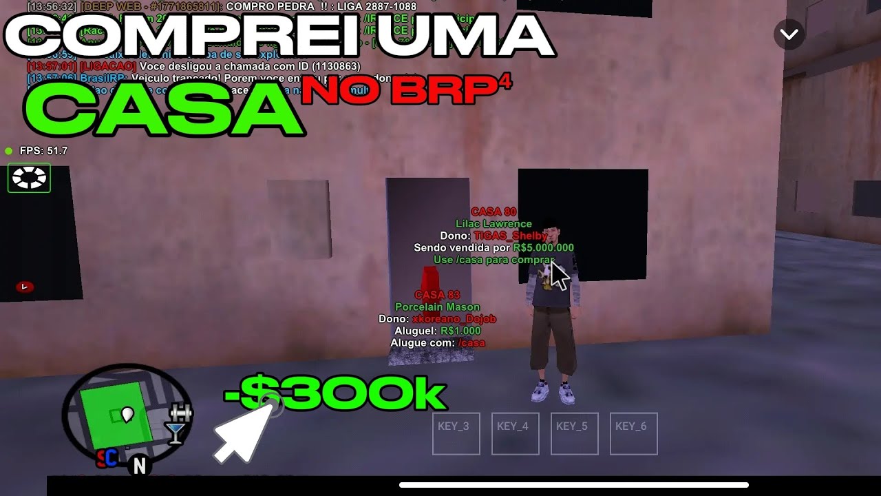 COMPREI MINHA PRIMEIRA CASA NO BRP AGORA EU TENHO AONDE DORMIR