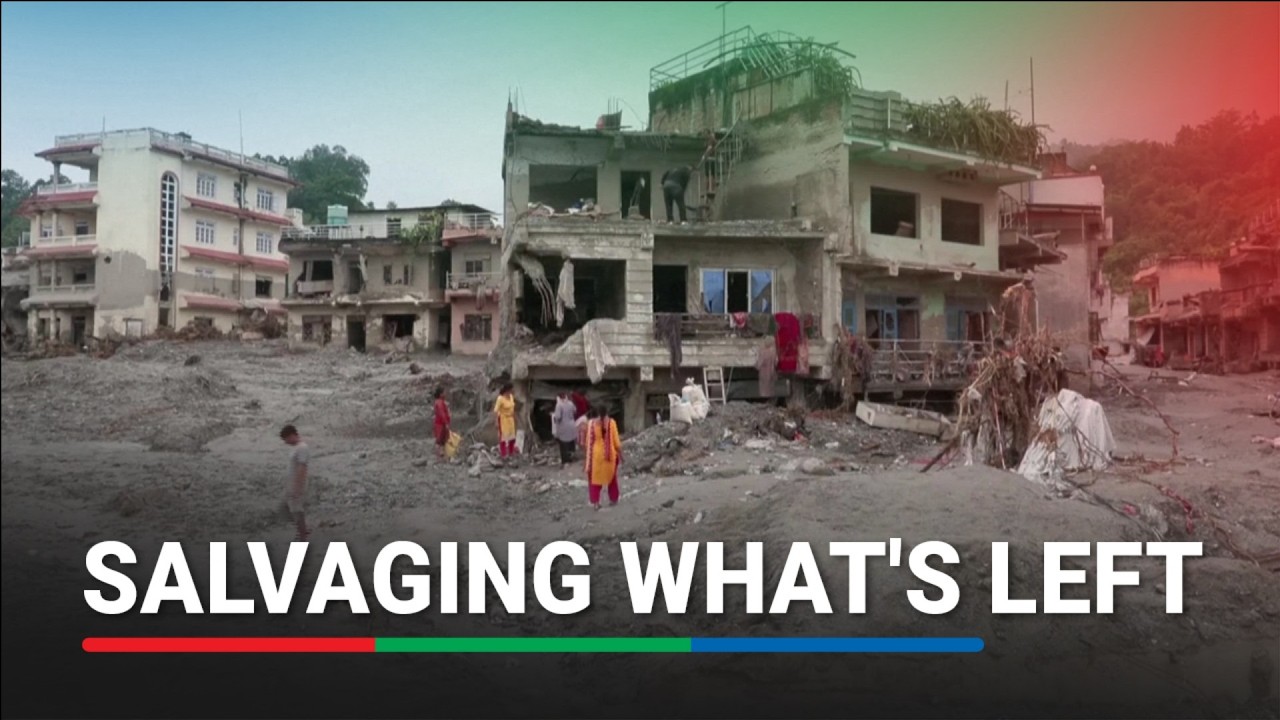 People return to flood-ravaged homes in Nuwakot, Nepal | ABS-CBN News