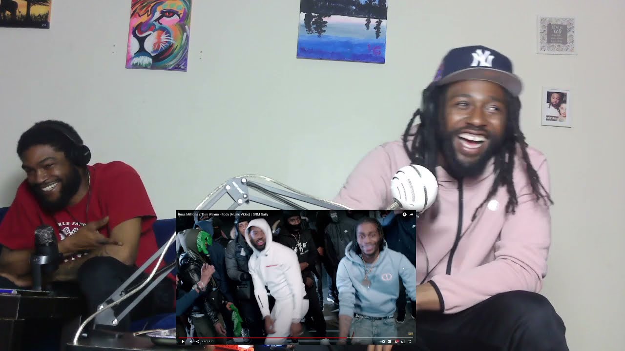 Americans reaction to UKRAP/UKDRILL ( RUSS MILLIONS X TION WAYNE - Body )